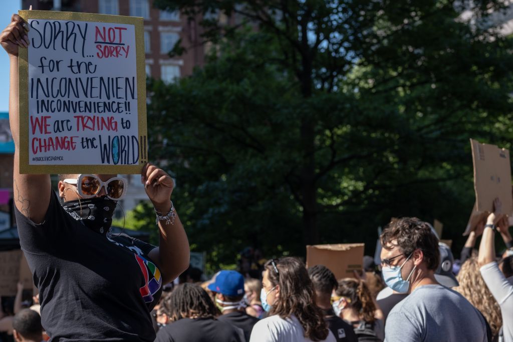 US-POLITICS-RACE-UNREST-DEMONSTRATION-POLICE