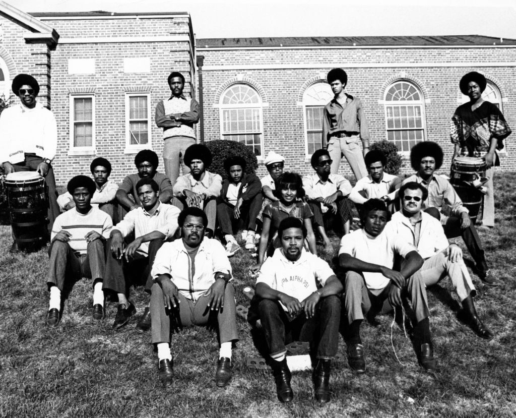 Members Of The Alpha Kappa Chapter of Kappa Alpha Psi Fraternity