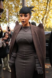 Rick Owens: Outside Arrivals - Paris Fashion Week - Womenswear Spring-Summer 2025